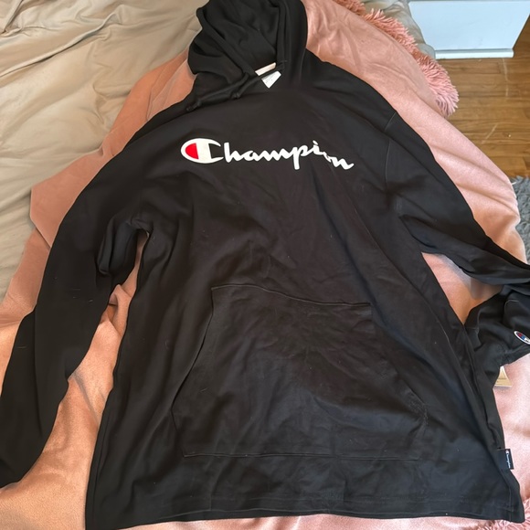 Black champion hoodie - Picture 1 of 4